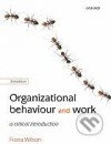 Organizational behaviour and work
