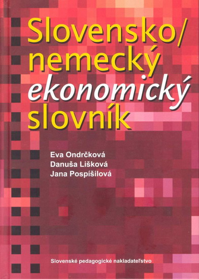 Slovensko-nemecký ekonomický slovník