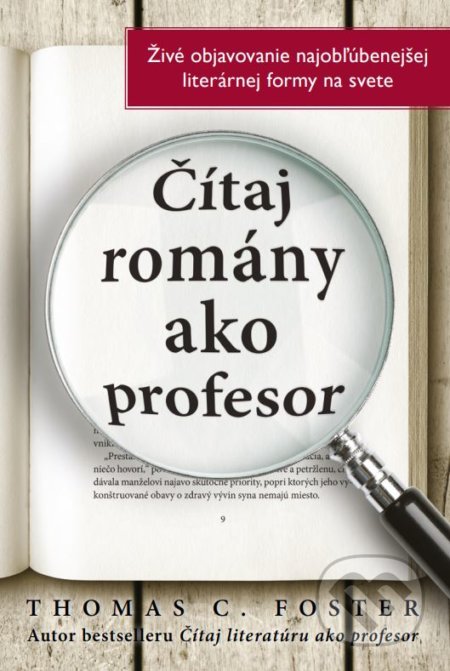 Čítaj romány ako profesor