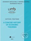A concise history of economic theories