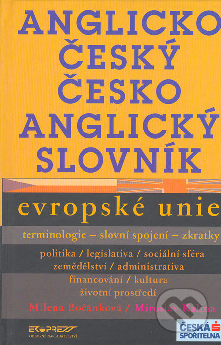 Anglicko-český, česko-anglický slovník Evropské unie