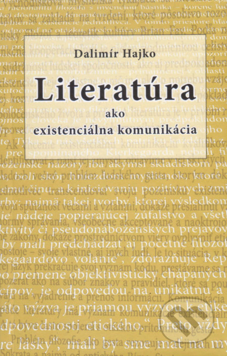 Literatúra ako existenciálna komunikácia