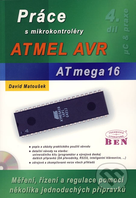 Práce s mikrokontroléry ATMEL AVR ATmega16
