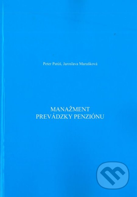 Manažment prevádzky penziónu