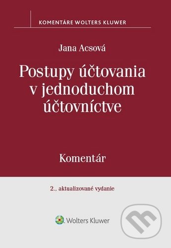 Postupy účtovania v jednoduchom účtovníctve
