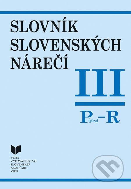 Slovník slovenských nárečí