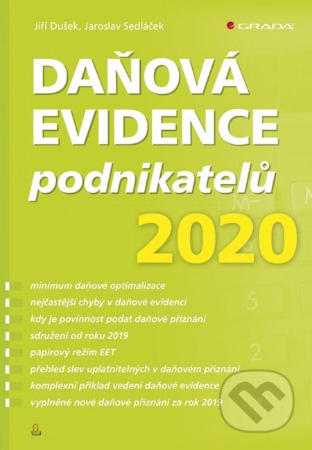 Daňová evidence podnikatelů 2020