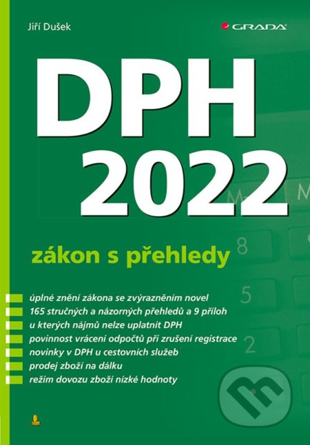 DPH 2022 zákon s přehledy