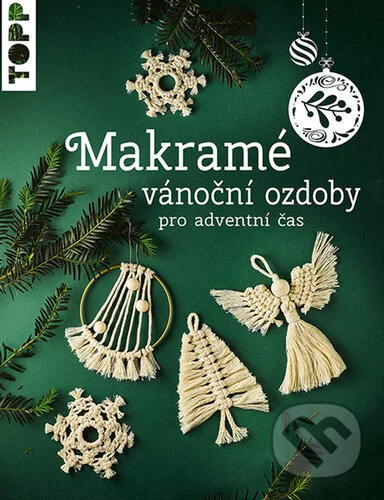 Makramé vánoční ozdoby pro adventní čas