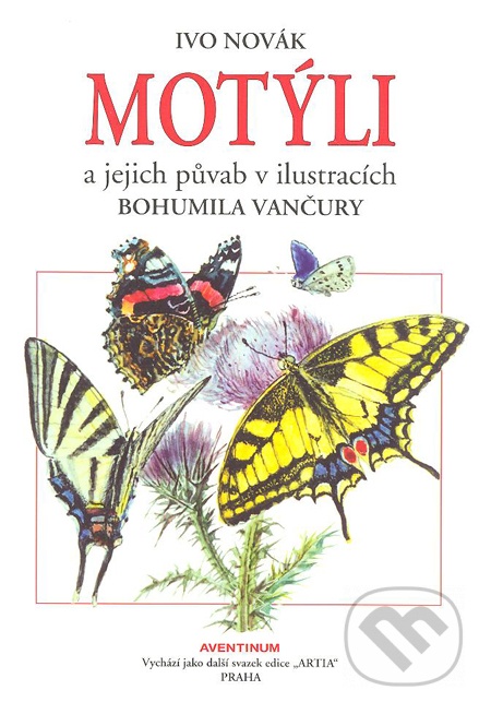 Motýli a jejich půvab v ilustracích Bohumila Vančury
